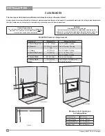 Предварительный просмотр 10 страницы Regency Fireplace Products Bellavista B36XTCE Owners & Installation Manual