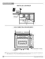 Предварительный просмотр 12 страницы Regency Fireplace Products Bellavista B36XTCE Owners & Installation Manual