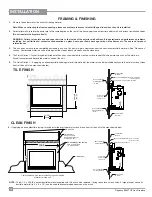 Предварительный просмотр 14 страницы Regency Fireplace Products Bellavista B36XTCE Owners & Installation Manual