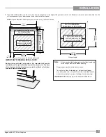 Предварительный просмотр 15 страницы Regency Fireplace Products Bellavista B36XTCE Owners & Installation Manual