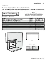 Предварительный просмотр 11 страницы Regency Fireplace Products Bellavista B36XTE-10 Owners & Installation Manual