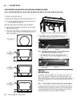 Предварительный просмотр 22 страницы Regency Fireplace Products Bellavista B36XTE-10 Owners & Installation Manual