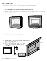 Предварительный просмотр 68 страницы Regency Fireplace Products Bellavista B36XTE-10 Owners & Installation Manual