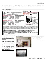 Preview for 5 page of Regency Fireplace Products Bellavista B36XTE Owners & Installation Manual