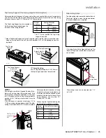 Preview for 25 page of Regency Fireplace Products Bellavista B36XTE Owners & Installation Manual