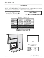 Предварительный просмотр 10 страницы Regency Fireplace Products Bellavista B41XT Owners & Installation Manual