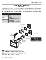 Предварительный просмотр 23 страницы Regency Fireplace Products Bellavista B41XT Owners & Installation Manual