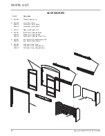 Предварительный просмотр 62 страницы Regency Fireplace Products Bellavista B41XT Owners & Installation Manual