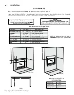 Preview for 10 page of Regency Fireplace Products Bellavista B41XTCE-LP10 Owners & Installation Manual