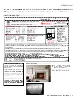 Preview for 5 page of Regency Fireplace Products Bellavista B41XTCE Owners & Installation Manual