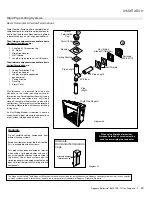 Preview for 33 page of Regency Fireplace Products Bellavista B41XTCE Owners & Installation Manual