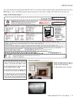 Предварительный просмотр 5 страницы Regency Fireplace Products Bellavista B41XTE Owners & Installation Manual