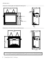 Предварительный просмотр 8 страницы Regency Fireplace Products Bellavista B41XTE Owners & Installation Manual