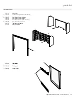 Предварительный просмотр 77 страницы Regency Fireplace Products Bellavista B41XTE Owners & Installation Manual