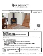 Preview for 1 page of Regency Fireplace Products C34 Classic Owners & Installation Manual