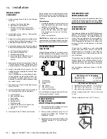 Preview for 12 page of Regency Fireplace Products C34 Classic Owners & Installation Manual