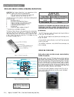 Preview for 14 page of Regency Fireplace Products C34 Classic Owners & Installation Manual