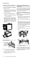 Preview for 8 page of Regency Fireplace Products Cascades F1150 Owners & Installation Manual