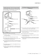 Preview for 17 page of Regency Fireplace Products Cascades F1150 Owners & Installation Manual