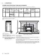 Предварительный просмотр 8 страницы Regency Fireplace Products Cascades I2500 Owners & Installation Manual