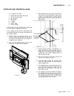 Предварительный просмотр 11 страницы Regency Fireplace Products Cascades I2500 Owners & Installation Manual