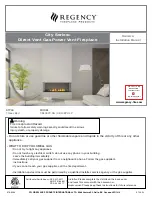 Regency Fireplace Products CB40EPV-LP Owners & Installation Manual предпросмотр