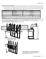 Предварительный просмотр 35 страницы Regency Fireplace Products CB40EPV-LP Owners & Installation Manual