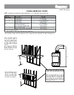 Предварительный просмотр 5 страницы Regency Fireplace Products CB72EPV-LP Manual