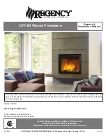 Предварительный просмотр 1 страницы Regency Fireplace Products CF780 Owners & Installation Manual