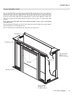 Предварительный просмотр 13 страницы Regency Fireplace Products CF780 Owners & Installation Manual