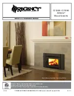 Regency Fireplace Products CI1200 Alterra Owners & Installation Manual предпросмотр