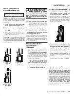 Предварительный просмотр 13 страницы Regency Fireplace Products CI1200 Alterra Owners & Installation Manual