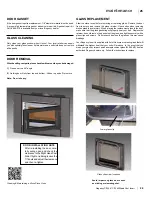 Предварительный просмотр 25 страницы Regency Fireplace Products CI1200 Alterra Owners & Installation Manual