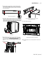 Предварительный просмотр 21 страницы Regency Fireplace Products CI2600 Owners & Installation Manual