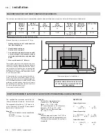 Предварительный просмотр 10 страницы Regency Fireplace Products CI2700 Owners & Installation Manual