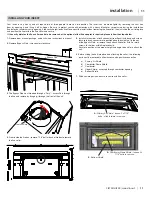 Предварительный просмотр 11 страницы Regency Fireplace Products CI2700 Owners & Installation Manual