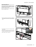 Предварительный просмотр 25 страницы Regency Fireplace Products City ACV60E Owners & Installation Manual