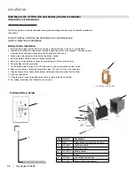 Предварительный просмотр 38 страницы Regency Fireplace Products City ACV60E Owners & Installation Manual