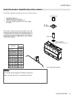 Предварительный просмотр 47 страницы Regency Fireplace Products City ACV60E Owners & Installation Manual