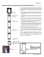 Предварительный просмотр 53 страницы Regency Fireplace Products City ACV60E Owners & Installation Manual