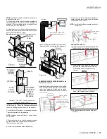 Предварительный просмотр 63 страницы Regency Fireplace Products City ACV60E Owners & Installation Manual