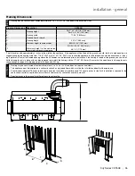 Предварительный просмотр 35 страницы Regency Fireplace Products City CST60E-LP Owners & Installation Manual