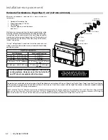 Предварительный просмотр 52 страницы Regency Fireplace Products City CST60E-LP Owners & Installation Manual