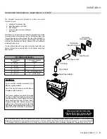 Предварительный просмотр 57 страницы Regency Fireplace Products City Series CC40LE-LP12 Owners & Installation Manual