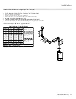 Предварительный просмотр 61 страницы Regency Fireplace Products City Series CC40LE-LP12 Owners & Installation Manual