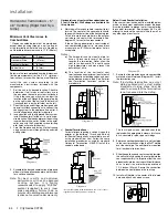 Предварительный просмотр 54 страницы Regency Fireplace Products City Series Owners And Installation Manual