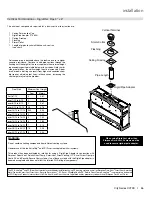 Предварительный просмотр 55 страницы Regency Fireplace Products City Series Owners And Installation Manual