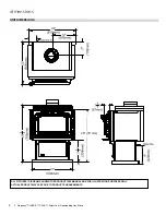 Предварительный просмотр 4 страницы Regency Fireplace Products Classic C34E Owners & Installation Manual