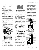 Предварительный просмотр 13 страницы Regency Fireplace Products Classic F1100 Owners And Installation Manual