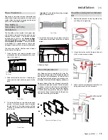 Предварительный просмотр 15 страницы Regency Fireplace Products Classic I2453M Owners & Installation Manual